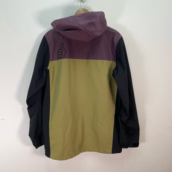 TREW Gear Cosmic Primo Jacket Purple Black Mens Small - Picture 8 of 8